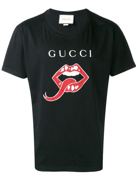 gucci mouth tshirt|Gucci t shirt vintage.